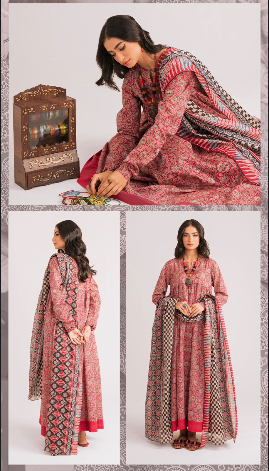 NISHAT LAWN 3PIECE ARTICLE#6