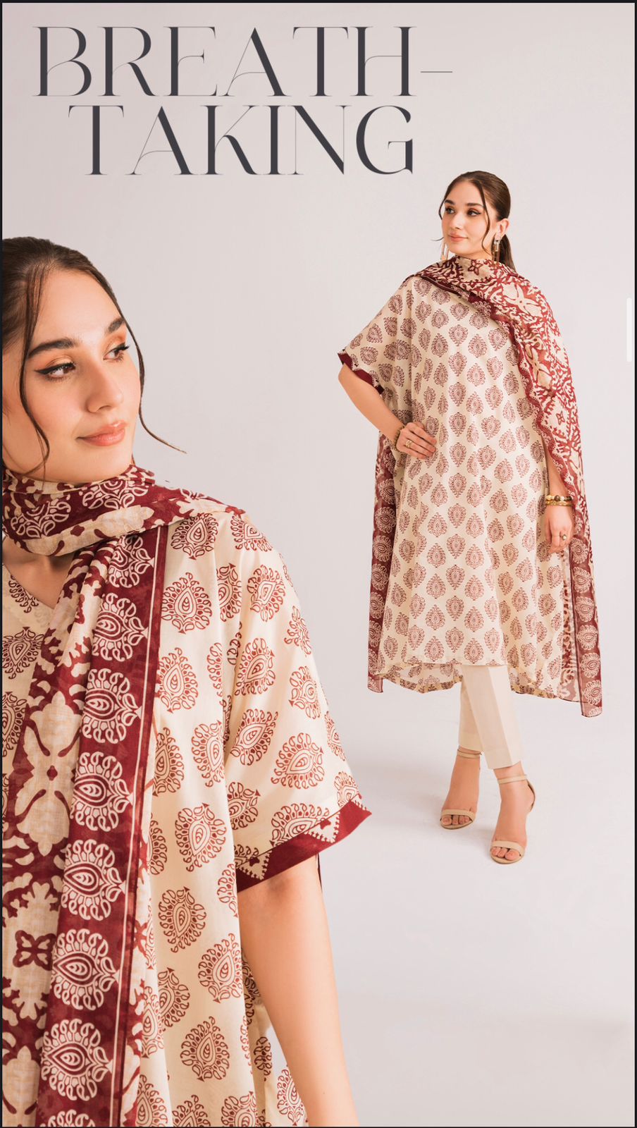 NISHAT LAWN 3PIECE ARTICLE#8